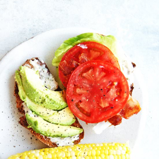 California BLT with Dill Mayo
