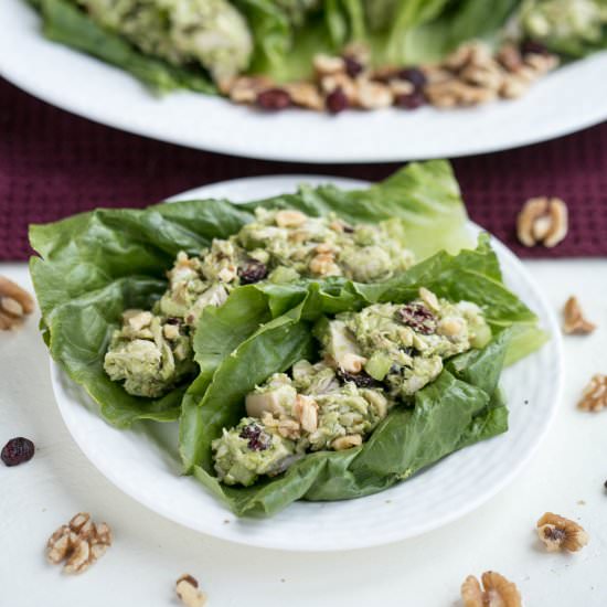 Cranberry Walnut Chicken Salad