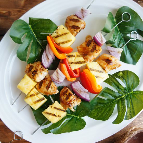 Sweet and Sour Chicken Kabobs