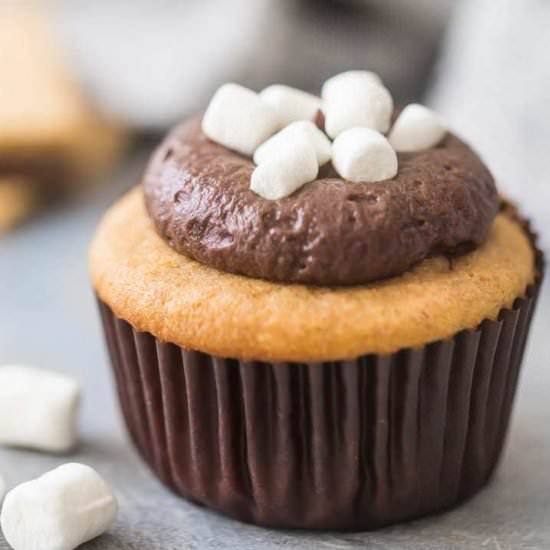 S’mores Cupcakes