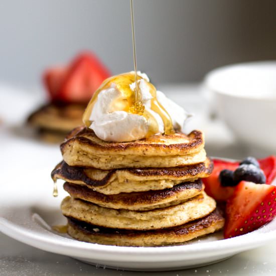 Soft Ricotta Keto Pancakes