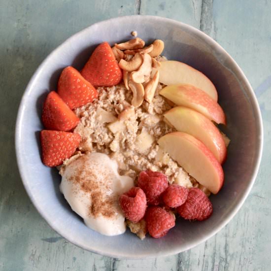 Apple Pie Overnight Oats