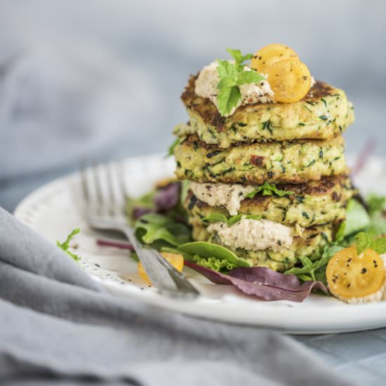 PALEO ZUCCHINI FRITTERS