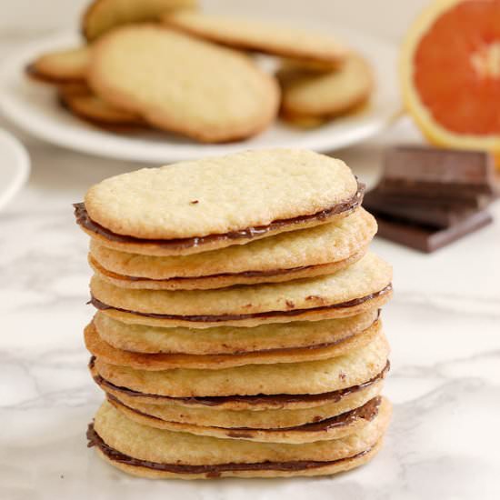 Homemade Milano Cookies