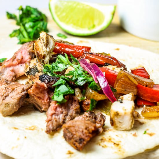 Grilled Cilantro Lime Chicken Tacos