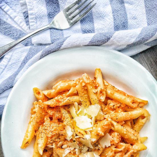 Cauliflower Parmesan Vodka Sauce