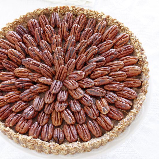 No Bake Vegan Pecan Pie
