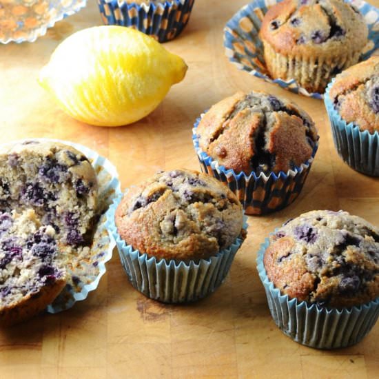 Gluten Free Blueberry Muffins