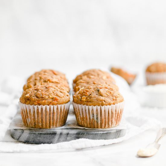Healthy Morning Glory Muffins
