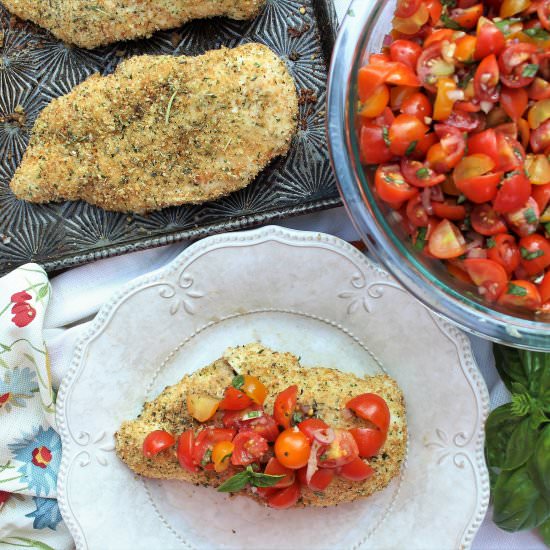 Parmesan Crusted Chicken Breasts