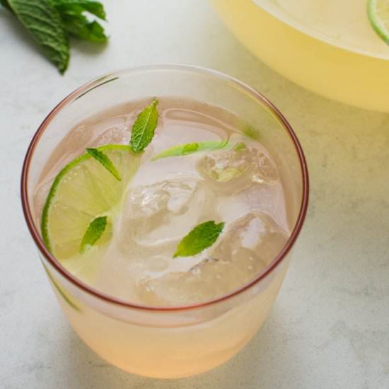Guava Limeade Summer Mocktail