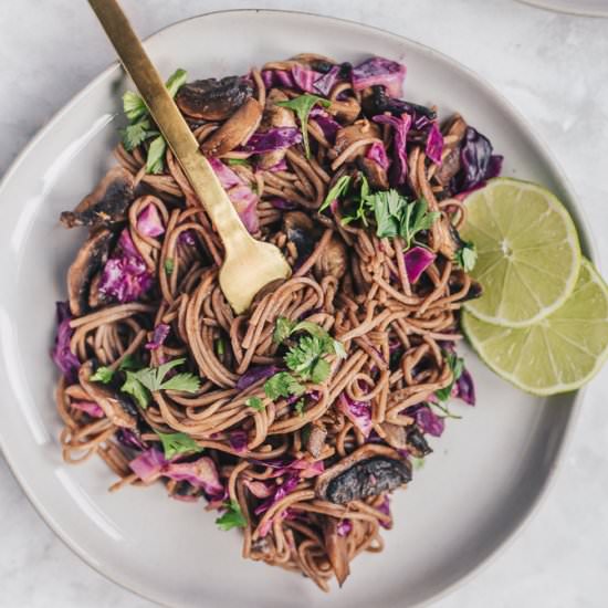 Vegan Soba Noodle Bowls