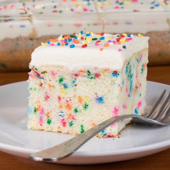 Funfetti Cake with Vanilla Buttercream
