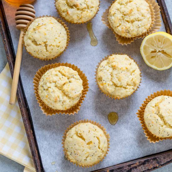Citrus Poppyseed Muffins
