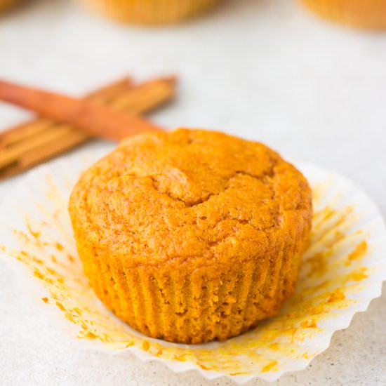 1 Bowl Vegan Pumpkin Muffins