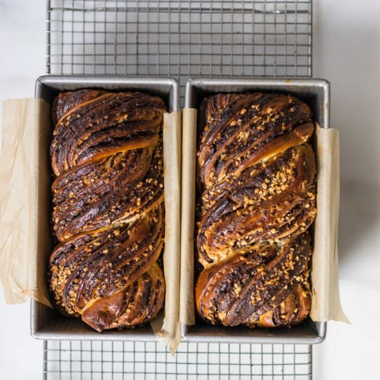 Chocolate Hazelnut Babka