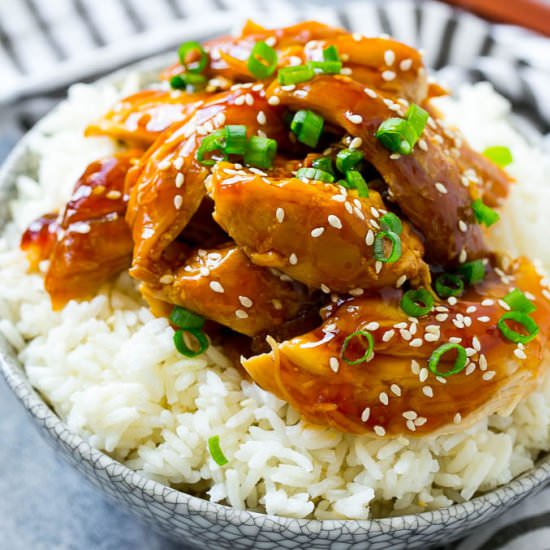 Slow Cooker Teriyaki Chicken