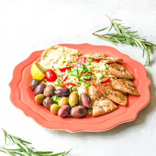 Mediterranean Quinoa Plate