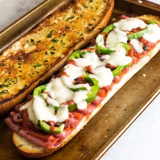 Loaded Pizza Sandwiches