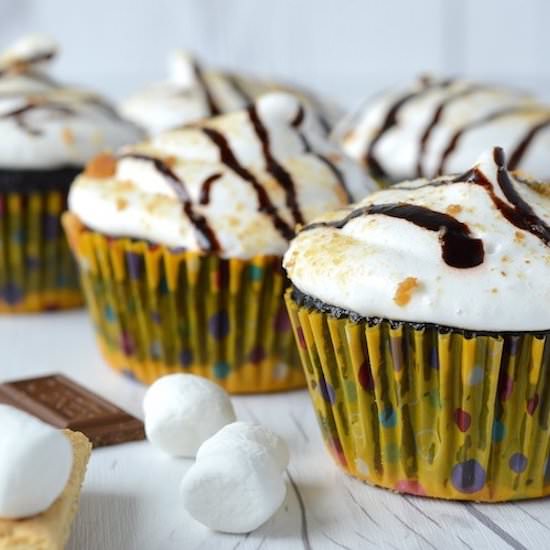 S’mores Cupcakes