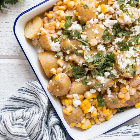 Mexican Street Corn Potato Salad