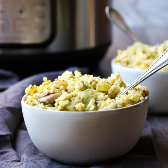 Instant Pot Chicken Broccoli & Rice