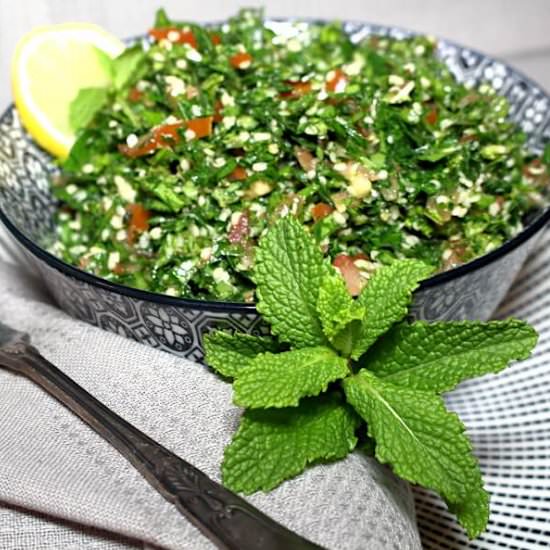 Low Carb Tabbouleh Salad