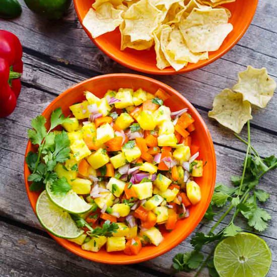 Pineapple Pico de Gallo