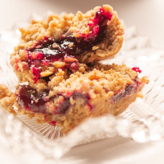 Plum Cobbler Bars