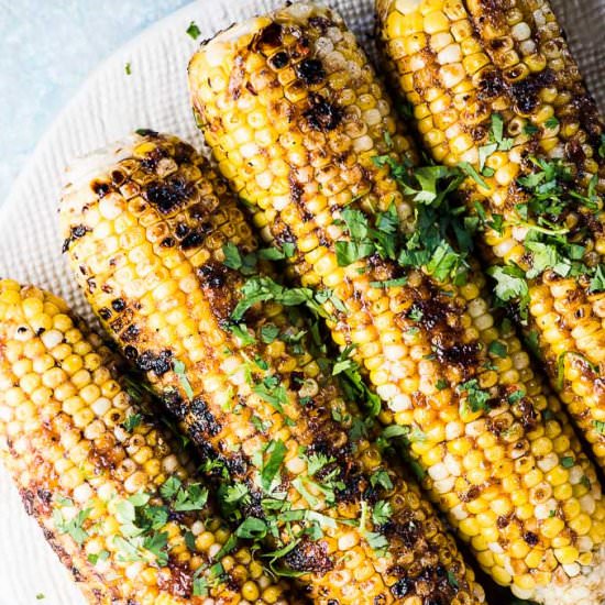 Honey Garlic Corn on the Cob