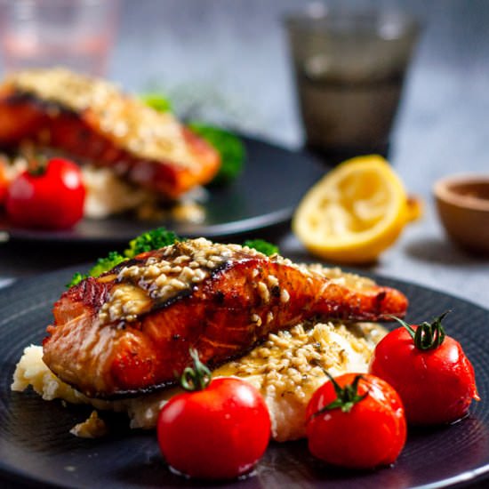 Lemon Garlic Butter Salmon