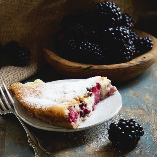 Keto-Friendly Blackberry Clafoutis