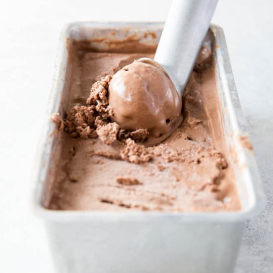 Coconut Milk Chocolate Ice Cream