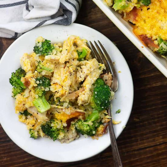 LOW CARB CHICKEN CASSEROLE