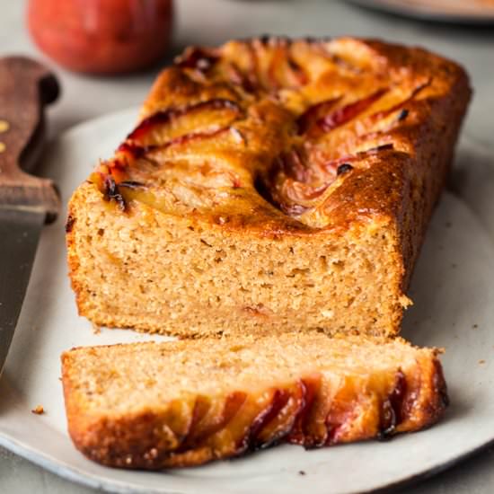 Spiced plum cake