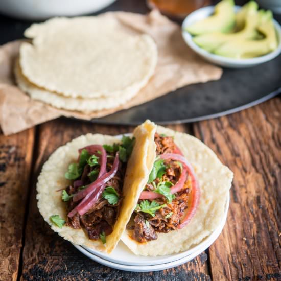 Beer and Bacon Short Rib Tacos