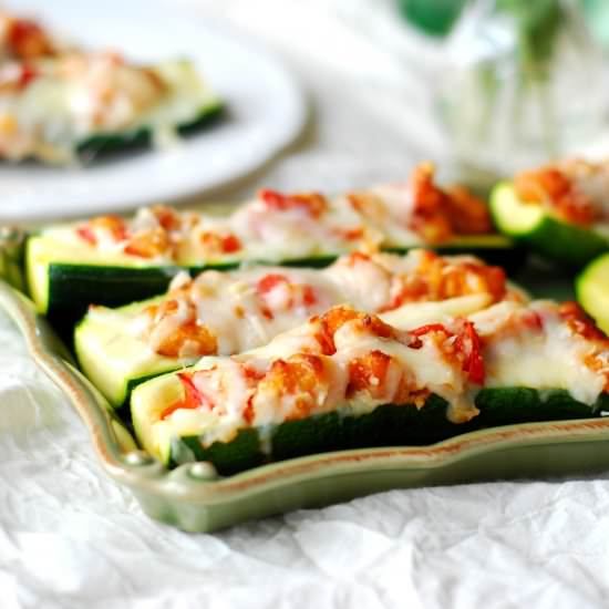 Stuffed Zucchini Boats