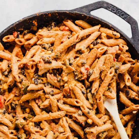 One Pan Mexican Pasta Skillet