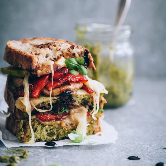 Grilled Vegetable Sandwiches