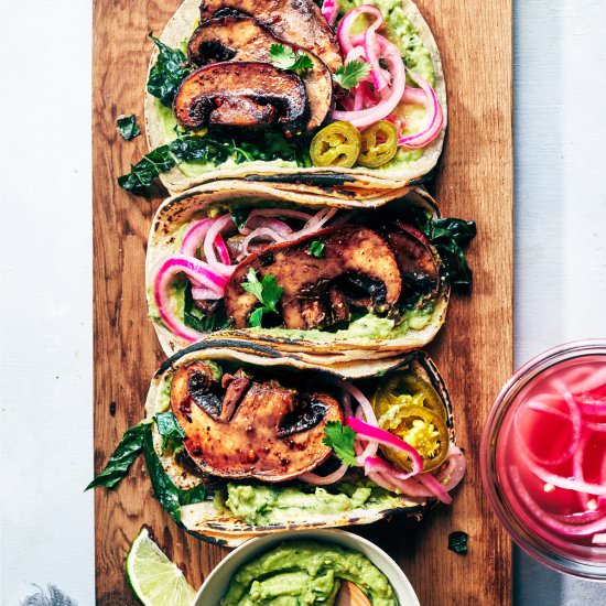 Smoky Mushroom Tacos