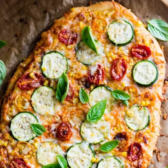 Summer Flatbread Pizza