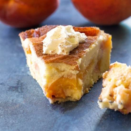 Peaches and Cream Pie