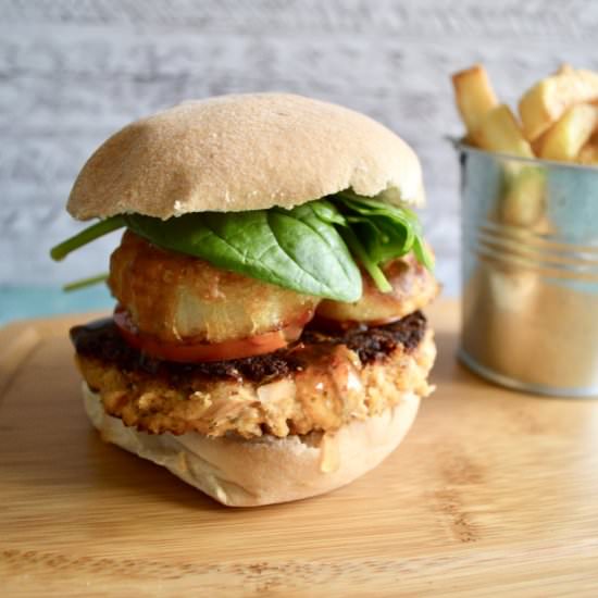 Salmon Thai Burgers