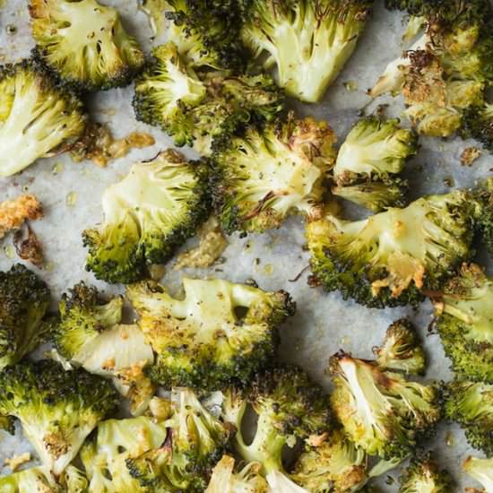 Roasted Broccoli with Garlic