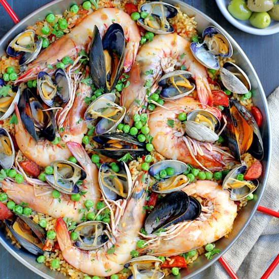 Seafood Paella