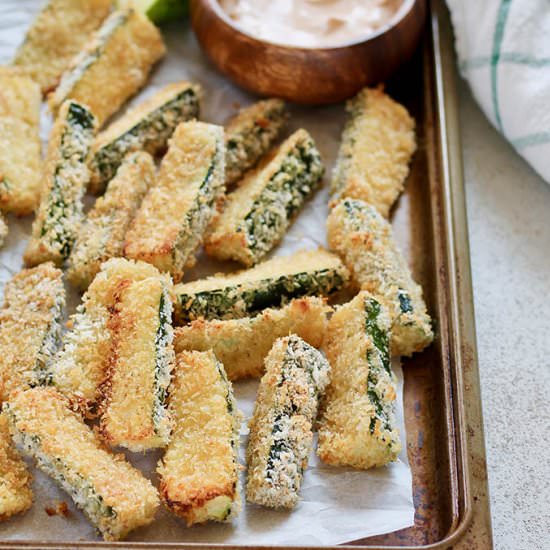 Baked Zucchini Fries