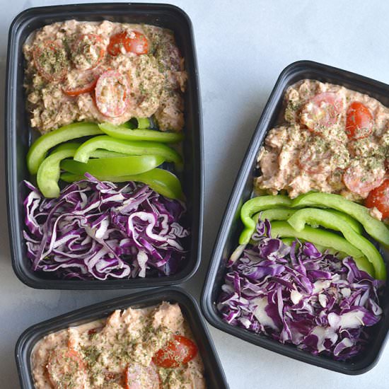 Tuna Taco Salad