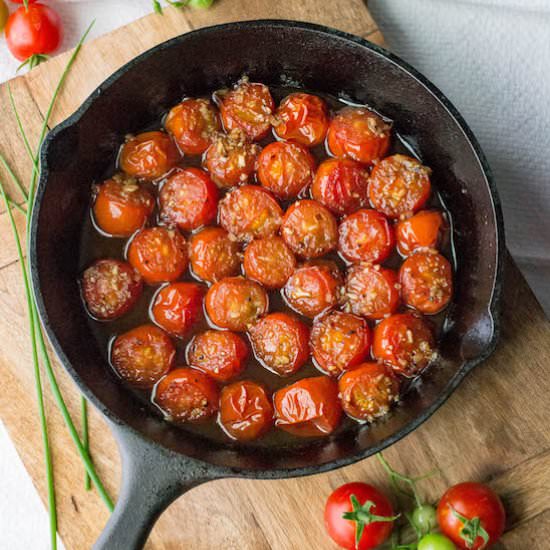 Balsamic Honey Glazed Cherry Tomato