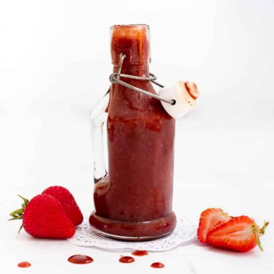 Oil-Free Strawberry Vinaigrette