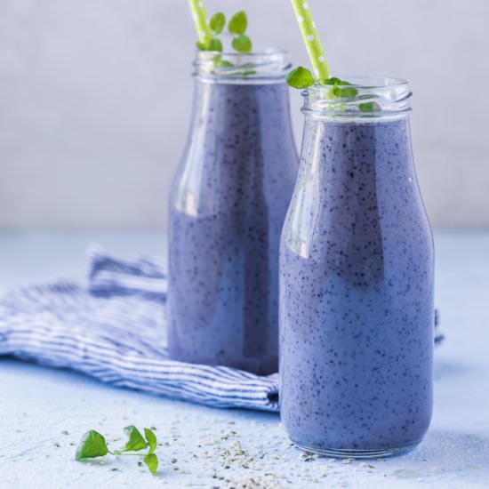 Blueberry Banana Smoothie